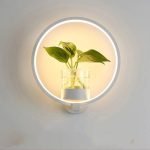 hydroponic plant wall lamp modern living room lighting