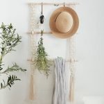 boho bohemian handmade cotton woven rope home decor decoration