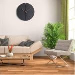jelock modern and minimal wooden wall clock home decor