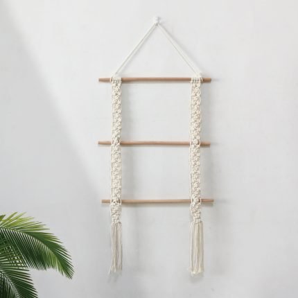 boho bohemian handmade cotton woven rope home decor decoration