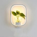 hydroponic plant wall lamp modern living room lighting
