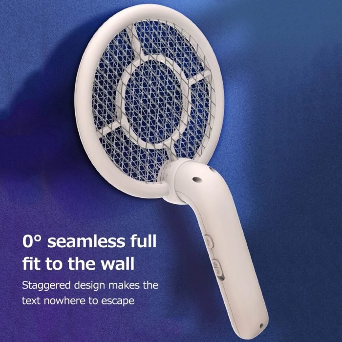 foldable electric mosquito swatter cordless battery power electric insects zappers fly killer
