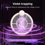 foldable electric mosquito swatter cordless battery power electric insects zappers fly killer