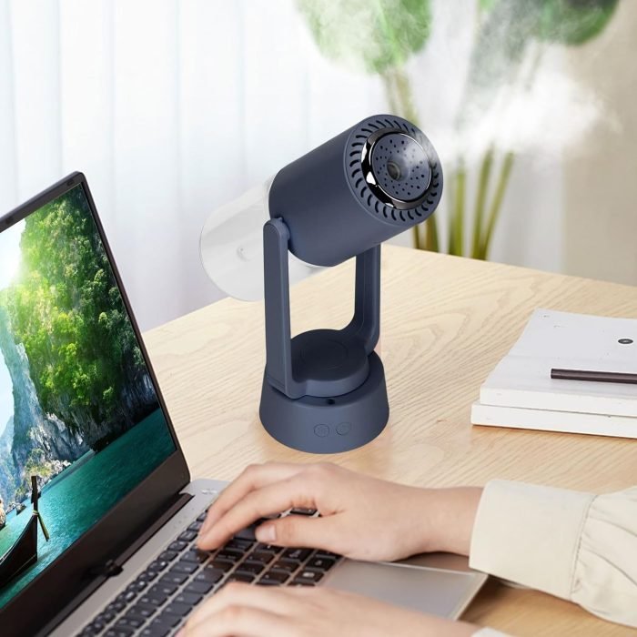 negative ion purification air humidifier adjustable angle silent moisturizing colorful atmosphere lights