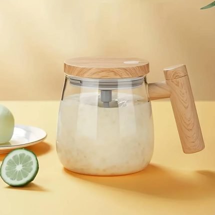 self mixing glass mug 400ml electric high speed cup self stirring