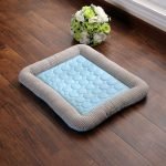 pet bed with built in cooling pad dogs cats cooling mat summer