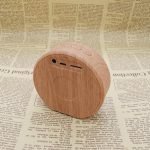 wood style portable mini bluetooth speaker with usb support