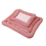 pet bed with built in cooling pad dogs cats cooling mat summer