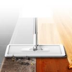 self cleaning hand-free flat mop and bucket wet and dry system