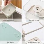 kitchen soap dispenser pump sink sponge caddy towel drain rack dish towel cleaning holder