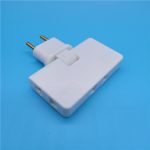 ultra thin wall outlet extender 3 outlet adapter with 180 degree rotation compact safe