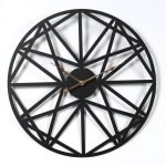 open face wall clock classic design home decor metal clocks