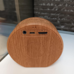 wood style portable mini bluetooth speaker with usb support