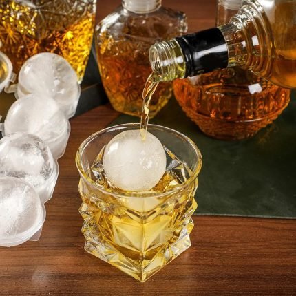Make your summer days more refreshing and your drinks more stylish with the Round Ice Cube Maker!