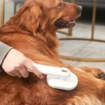 pet spa grooming comb with 90 degree rotation feature dogs cats hair brush