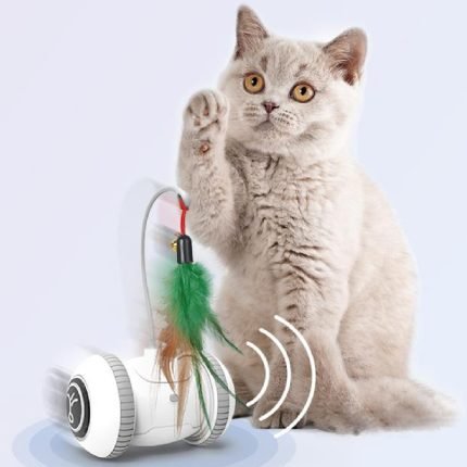 interactive electric automatic cat toy pet exercise toy usb rechargeable