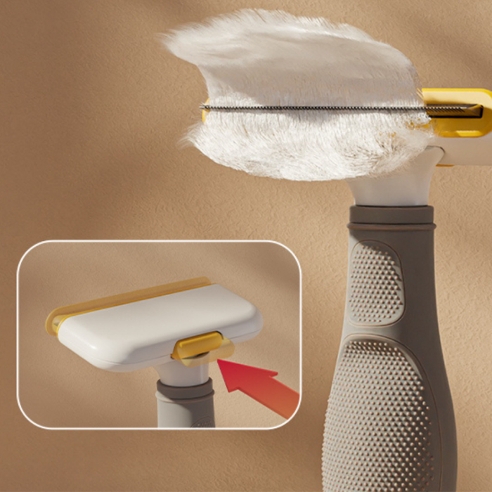 pet stainless steel needle comb durable effective stainless steel grooming dog cat cleaning tool