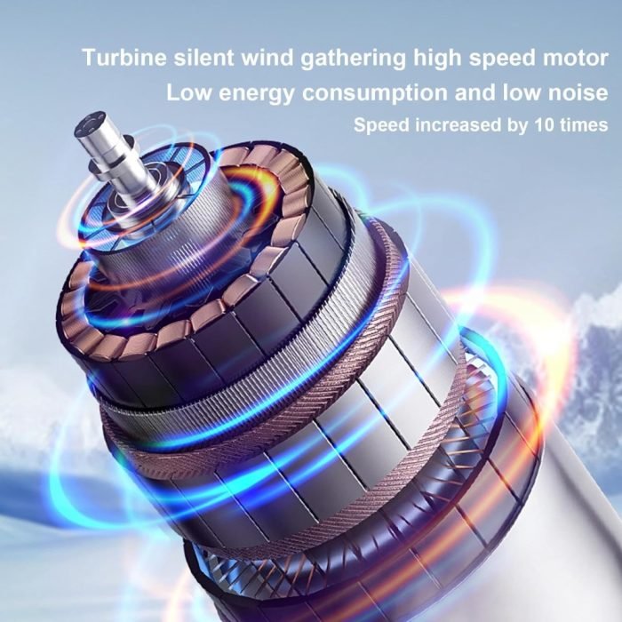 summer gadget portable handheld mini fan high speed ice cooling technology