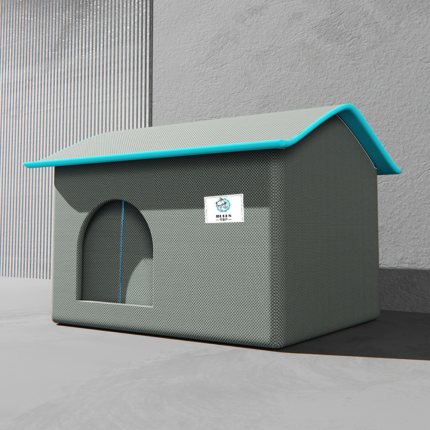cooling outdoor indoor pet dog cat house weatherproof cave insulated shelter summer winter