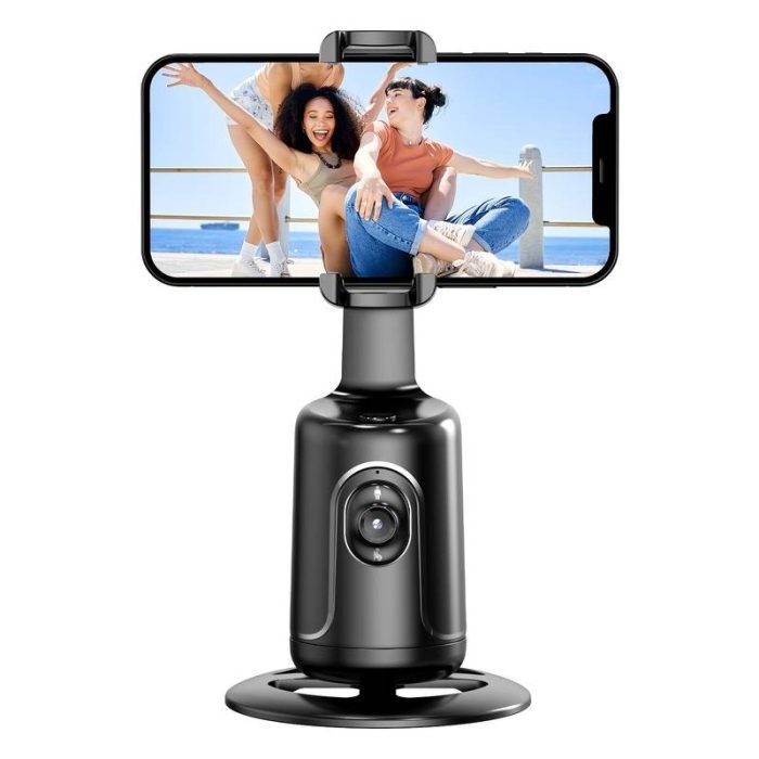 mini ai-powered 360 smart tracking phone holder stabilizer