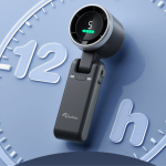 v705 turbo portable neck desktop cooling fan compact design 5-speed 3600mah